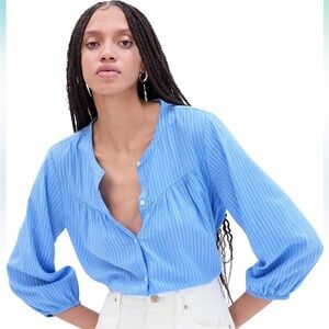 Gap button front Shirt Womens S NWT